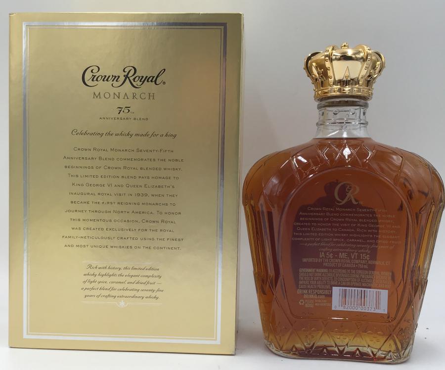 Crown Royal Monarch 75TH Anniversary 750ml