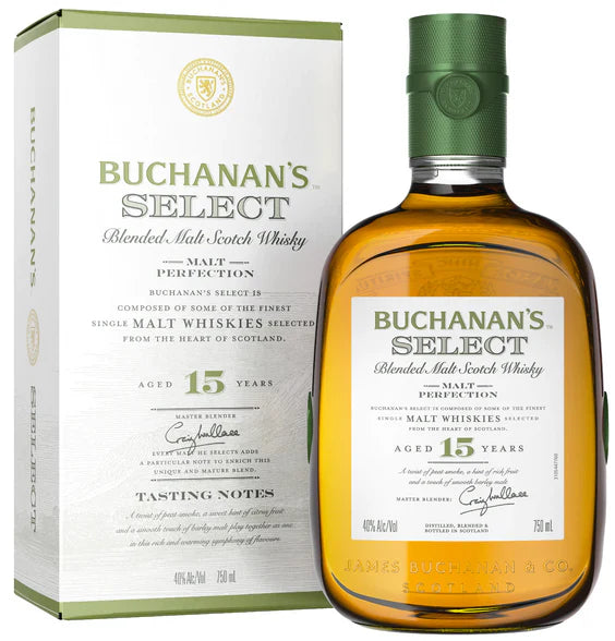 Buchanan's Select 15 Years Old Blended Malt Scotch Whisky 750ml