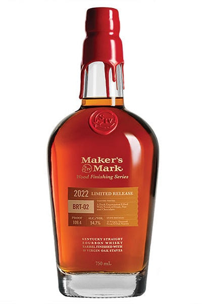 Maker's Mark 2022 Wood Finishing Series BRT-01 and BRT-02