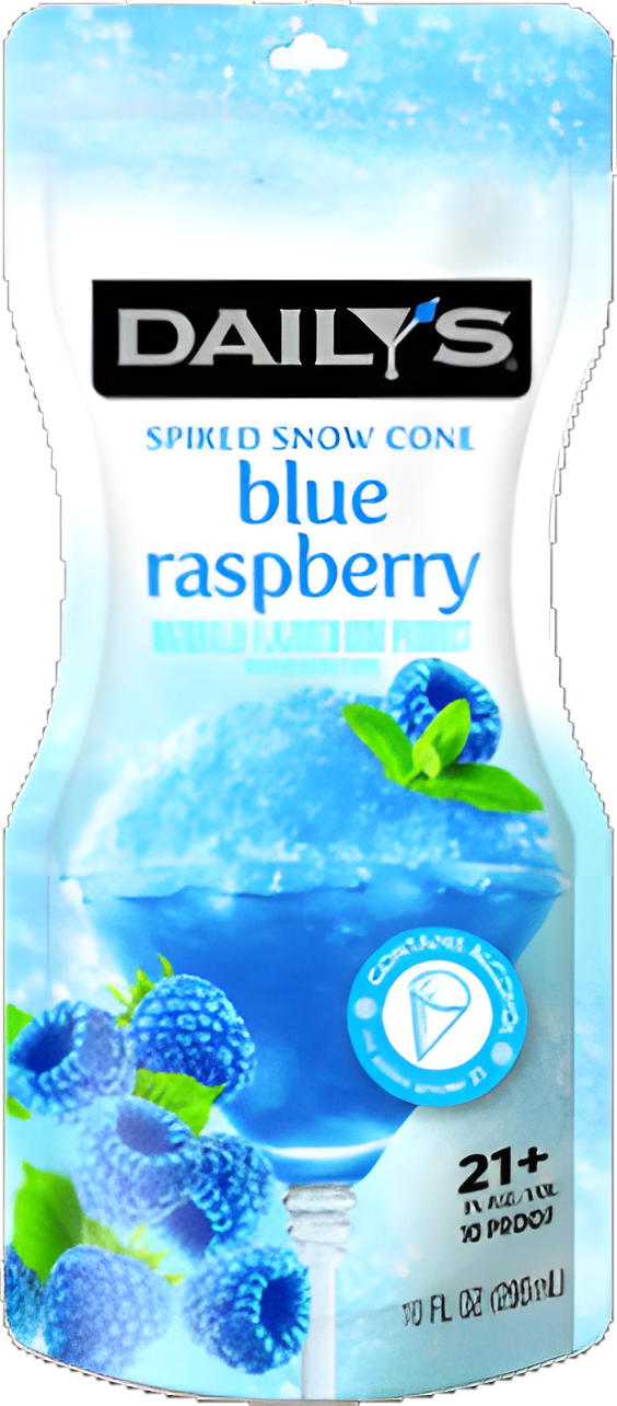 Dailys Froz Blue Raspberr 10oz