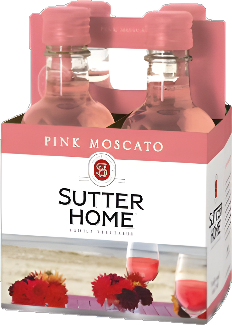Sutter Home Pink Moscato 4PK 187ml