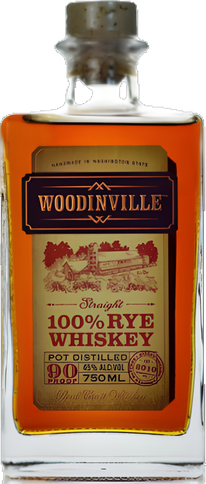 Woodinville Rye Bourbon 750ml