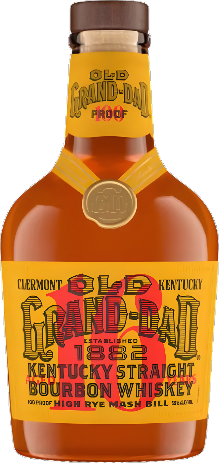 Old Grand Dad 16 Year Straight Bourbon Whiskey 750ml