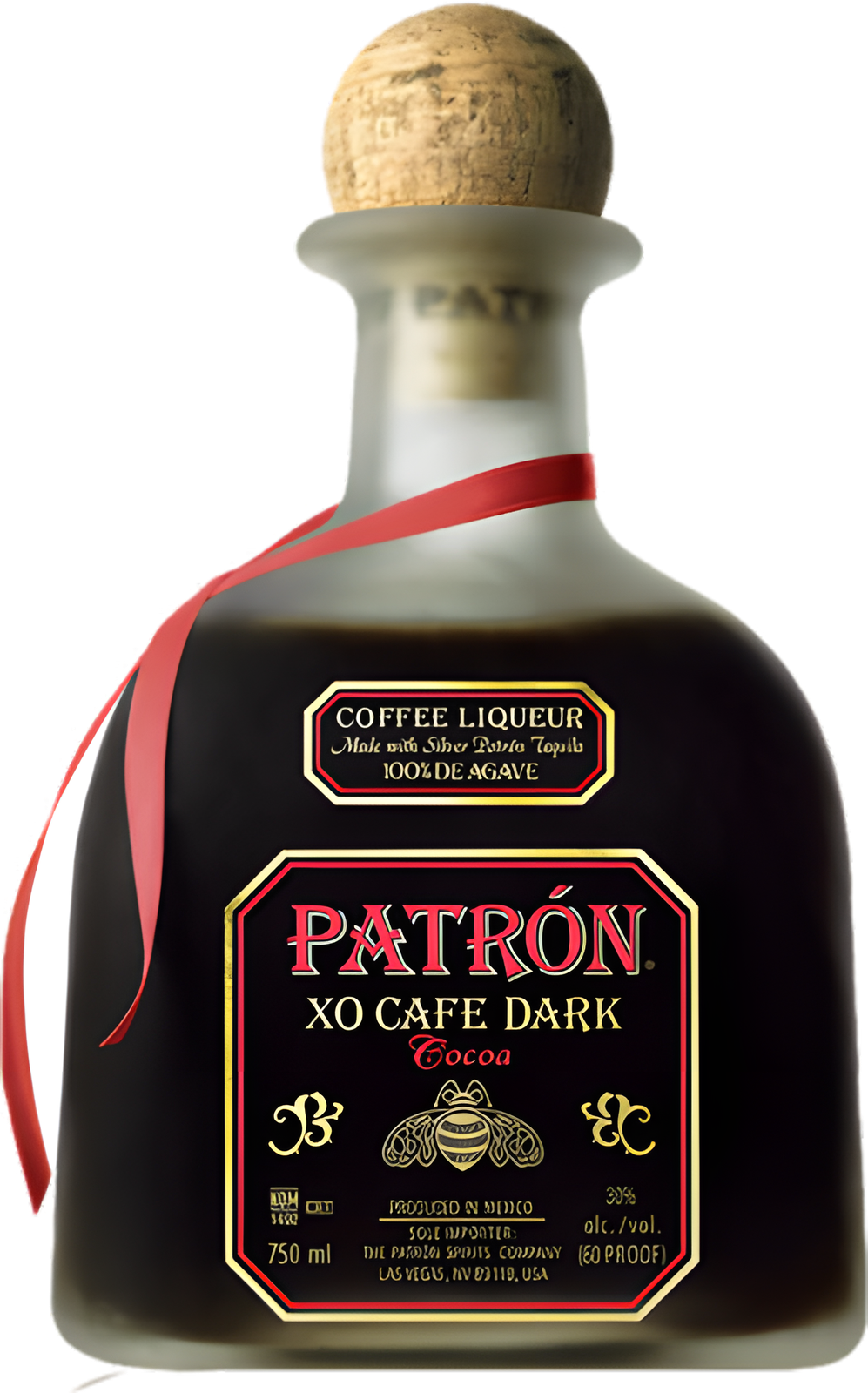 Patron XO Cafe Dark Cocoa 60 Proof 30% Alc 750ml