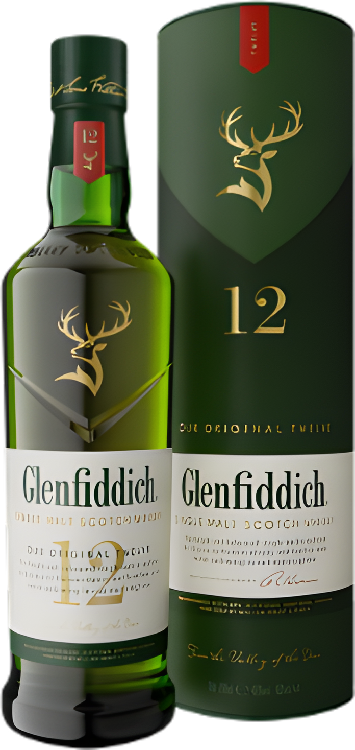 Glenfiddich Scotch 12YR 750ml