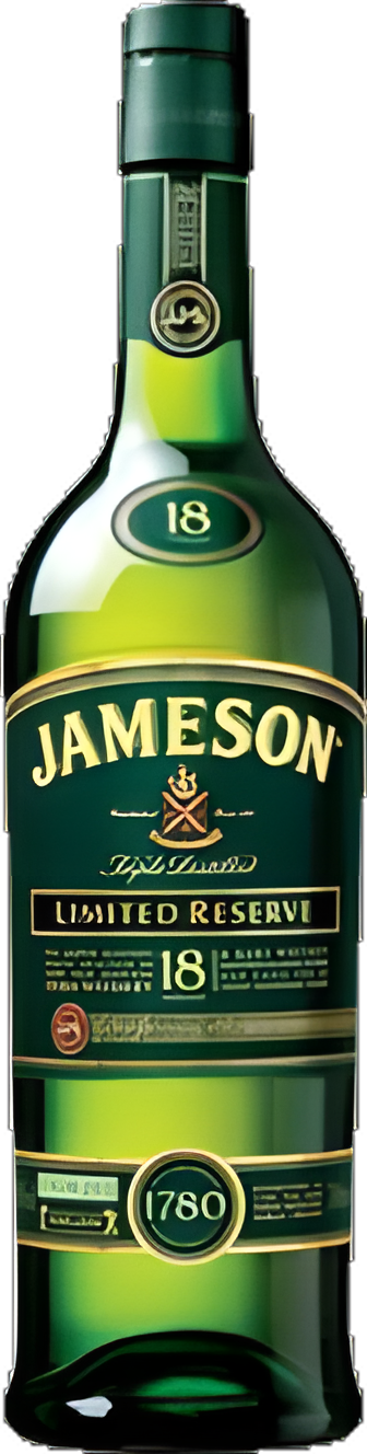 Jameson Irish Whiskey 18yr Limited Reserve 40% ABV 750ml