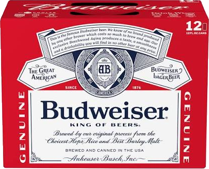 Budweiser 12PK/12oz Can