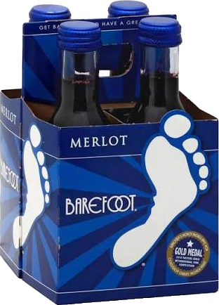 Barefoot Merlot 4PK