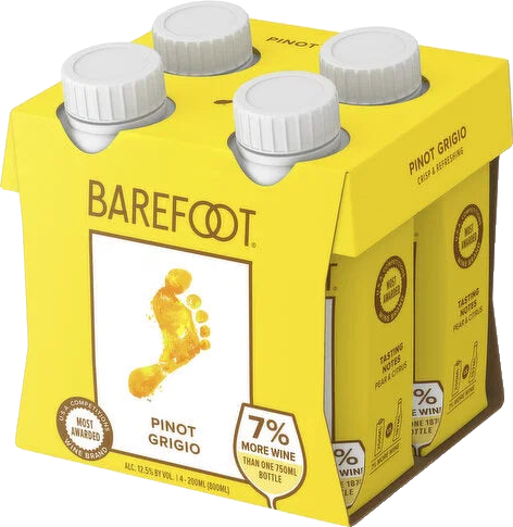 Barefoot Pg 4PK