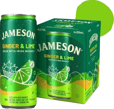 Jameson Ginger & Lime 4PK