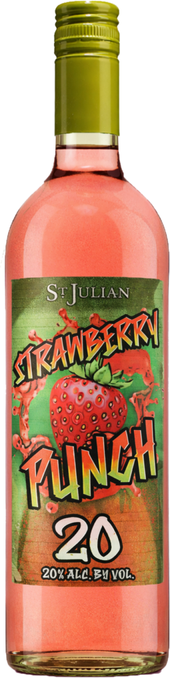 St Julian Strawberry Punch 750ML