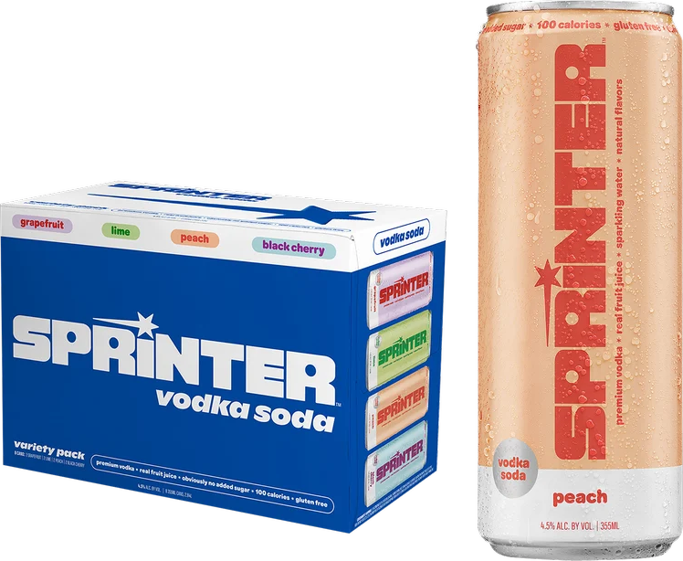 Sprinter Vodka Soda 8PK Can