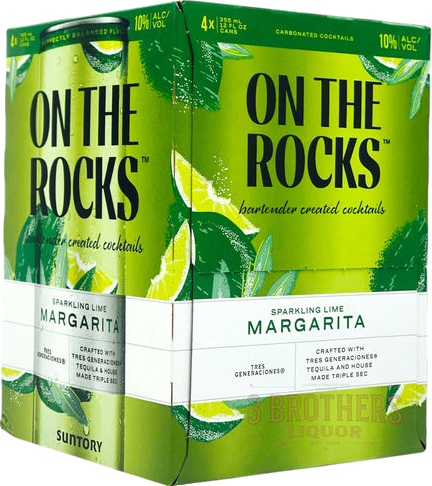 On the Rocks Margrita 4PK