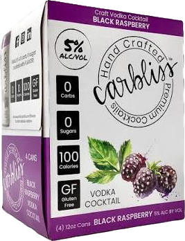 Carbliss Black Raspbe 12oz 4PK