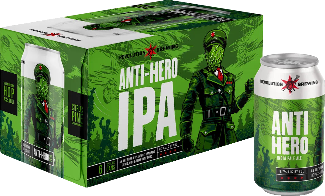 Revolution Anti Hero 6PK Can