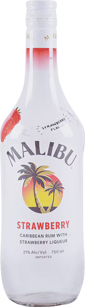 Malibu Rum 750ml Strawberry