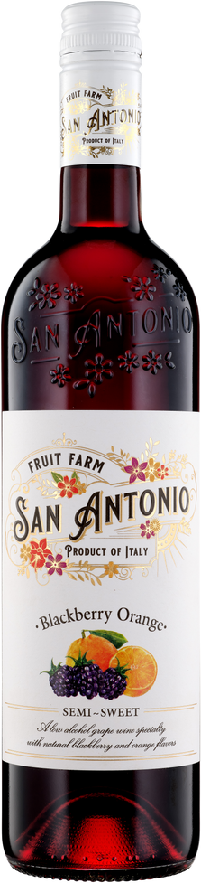 San Antonio Blkbery Orng 750ml
