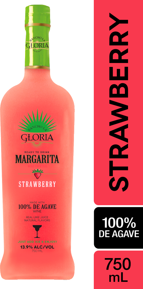 Gloria Strawberry Margarita 750ml