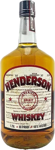 Henderson Whiskey 1.75L