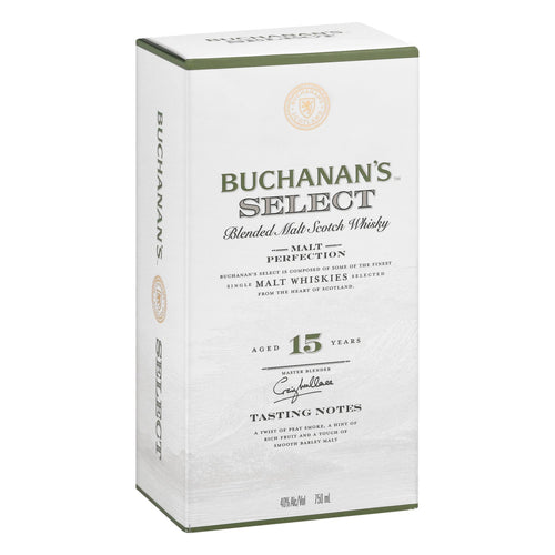 Buchanan's Select 15 Years Old Blended Malt Scotch Whisky 750ml
