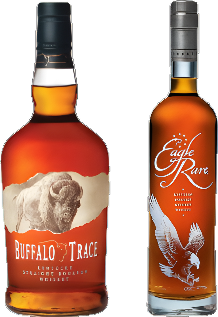 Buffalo Trace & Eagle Rare Bourbon Whiskey Bundle