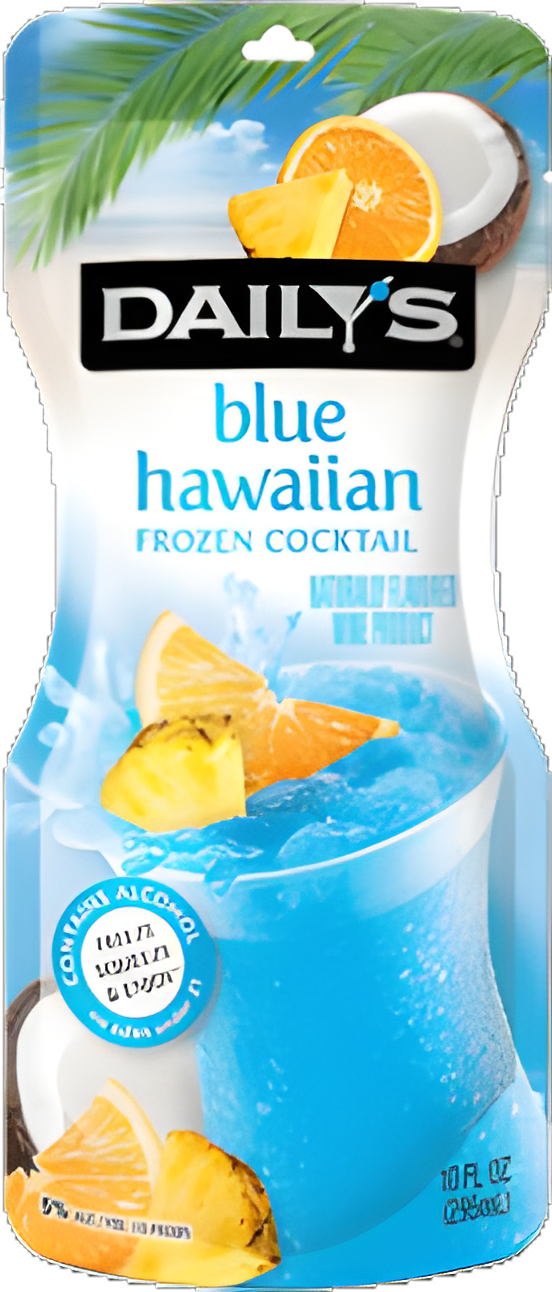 Dailys Froz Blue Hawaii 10oz