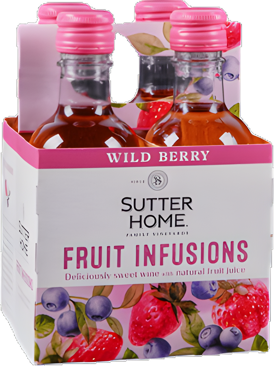 Sutter Home Wildberry 4PK 187ml