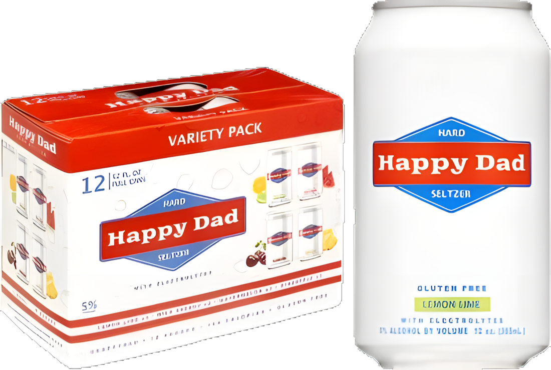 Happy Dad Hard Seltzer Variety 12PK