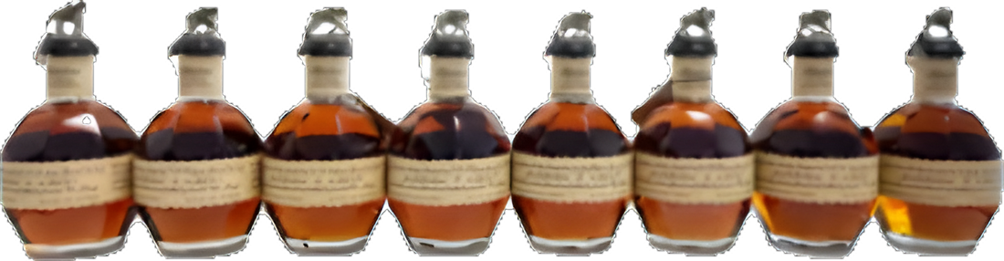 Blanton's Original Single Barrel Full Complete Horse Collection - 8 Bottles
