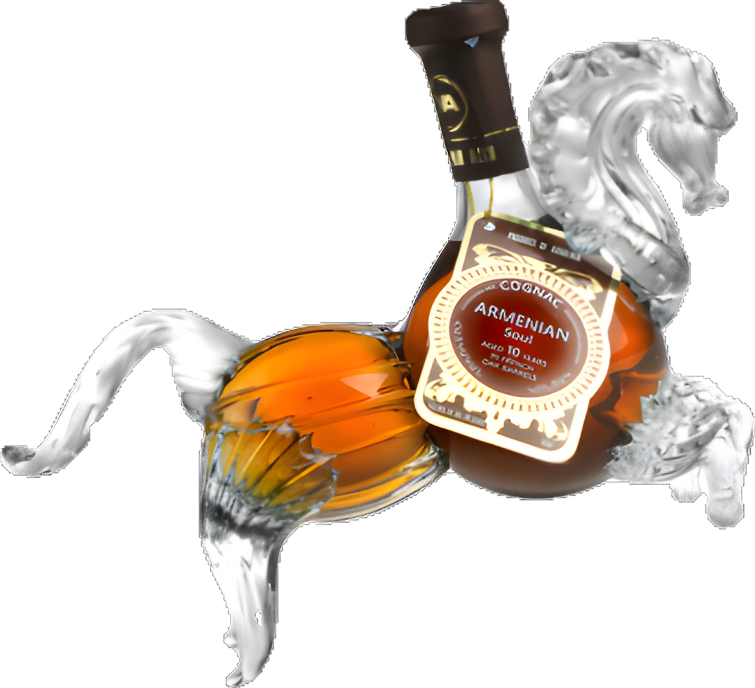 Armenian Soul Brandy Horse 10 Year Old 750ml