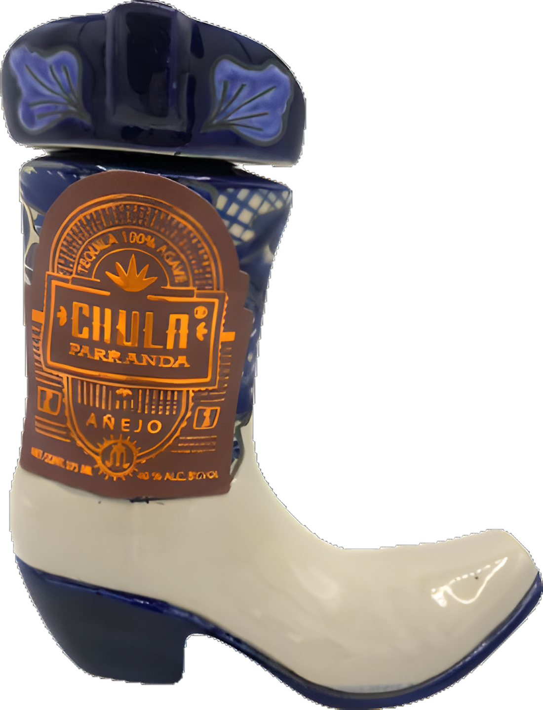 Chula Parranda Ceramic Boots Blanco 750ml