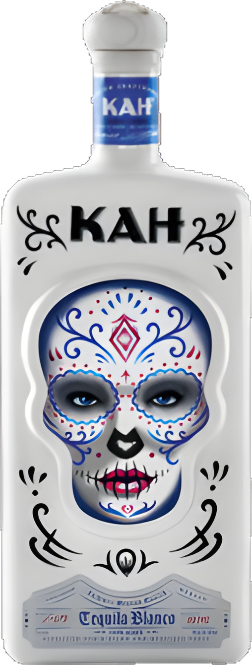KAH Blanco Tequila Ceramic Bottle 750ml