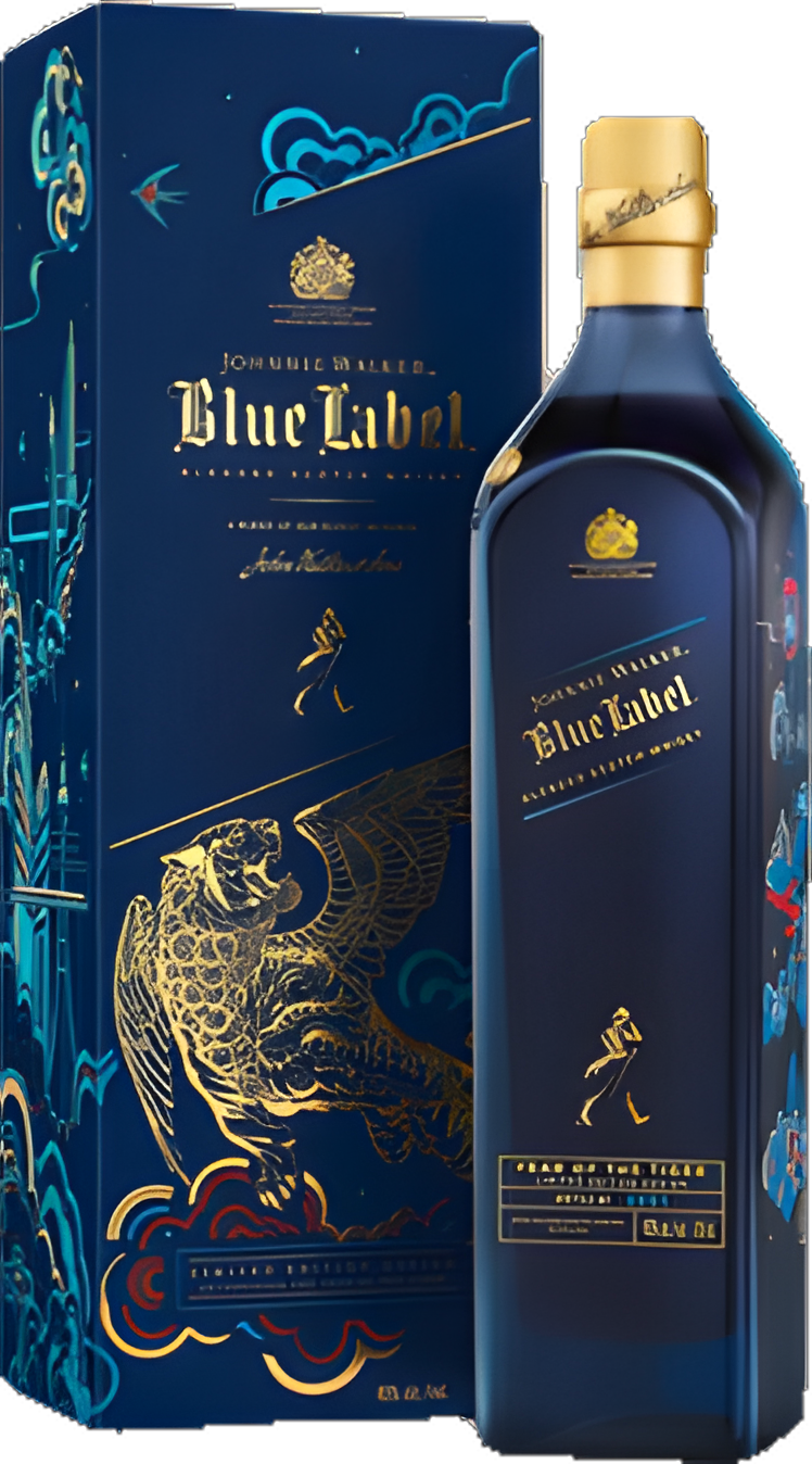 Johnnie Walker Blue Year Of The Tiger Blended Scotch Whisky 750ml
