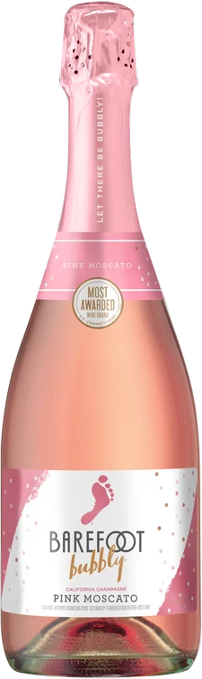 Bar Bubbly Pink Moscato 750ml