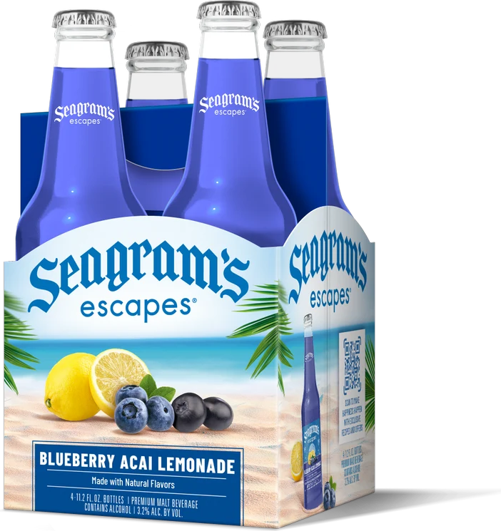 Seagram's Blue 4PK
