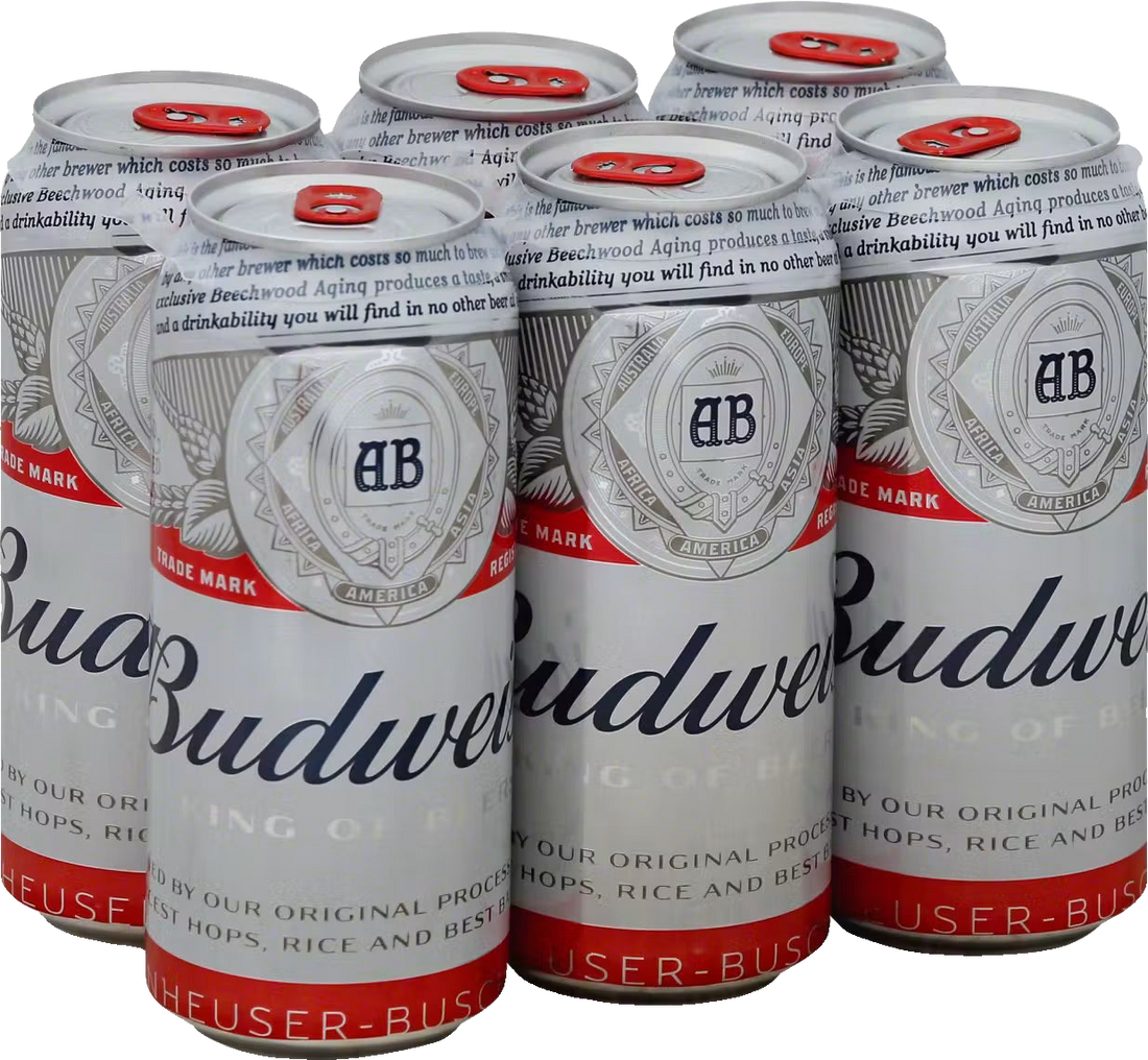 Budweiser 6-Pack 16oz