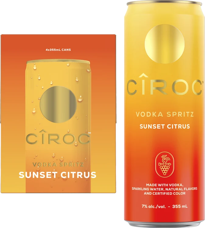 Ciroc Sunset 4PK