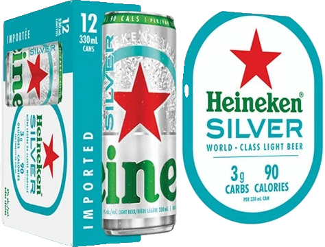 Heineken Silver 12PK Can