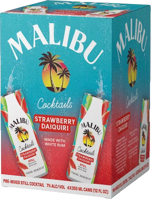 Malibu Strawberry 4PK