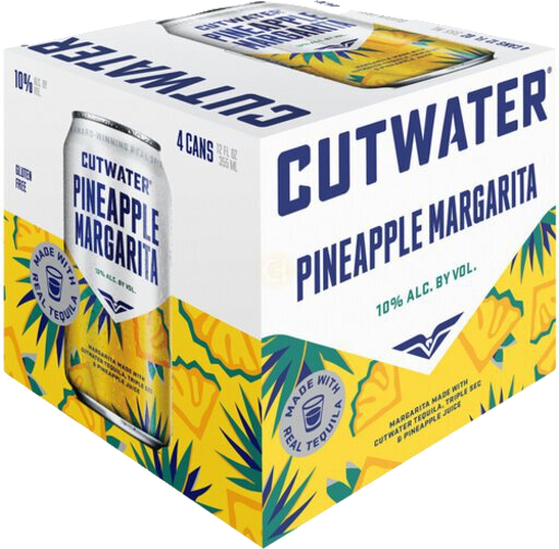 Cutwater Pineapple Margarita 4PK