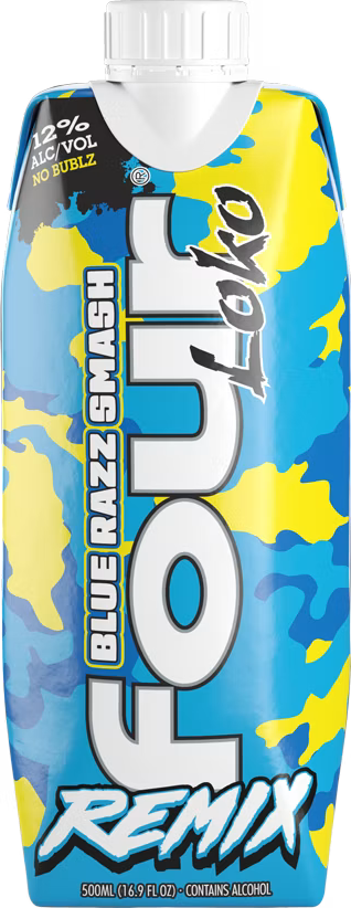 Four Loko Blue Razz Smash