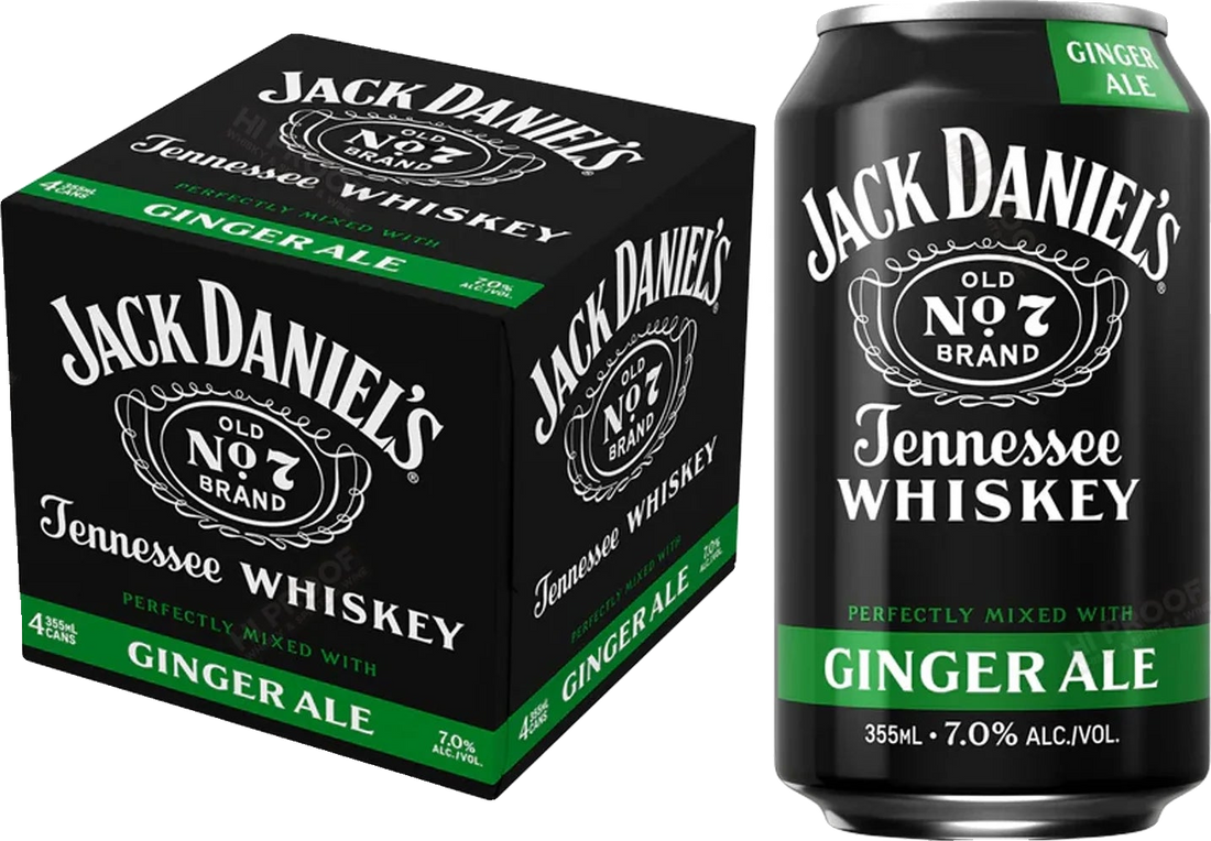 Jack Daniel's Gingerale 4PK