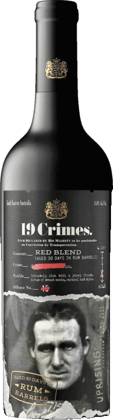 19 Crimes Red Rum Barrel 750ml