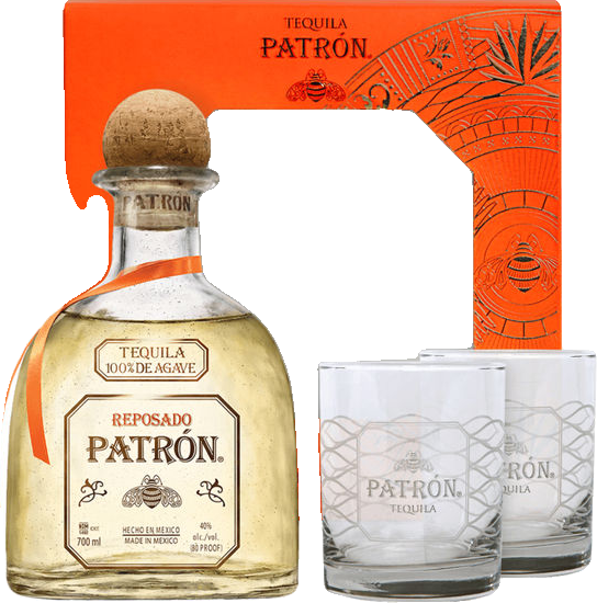 Patron Tequila Reposado Gift Set 750ml