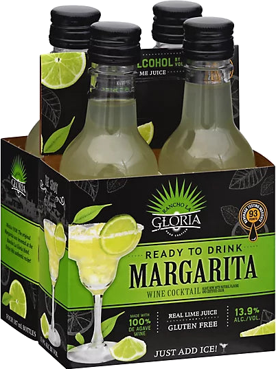 Gloria Margarita Lime 4PK 187ml