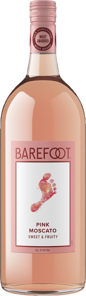 Barefoot Pink Moscato 1.75L