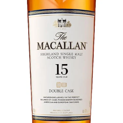The Macallan 15 Year Old Double Cask Single Malt Scotch Whisky 750ml